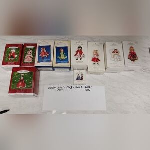 Hallmark Madame Alexander Ornaments Lot of 10 BNIB!!